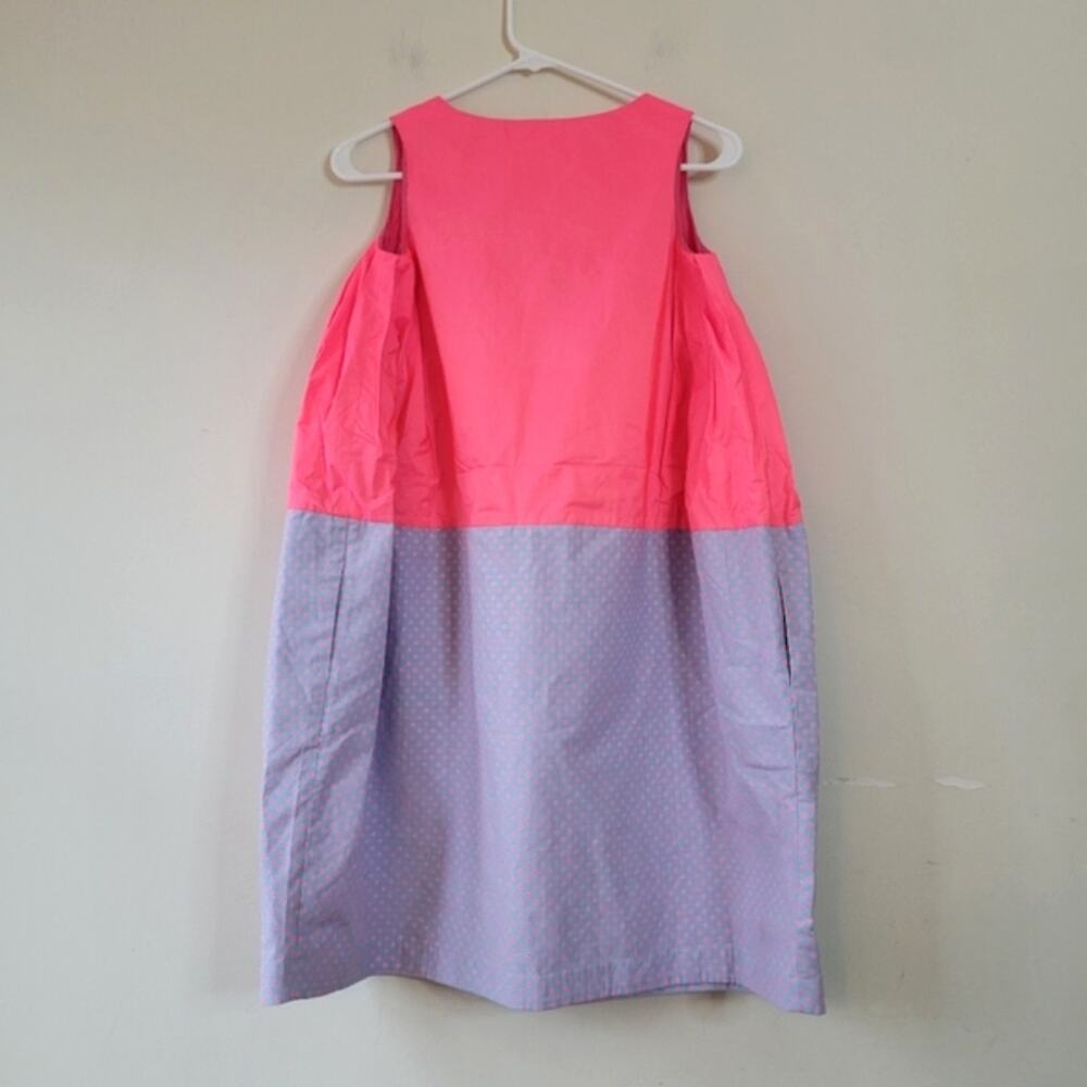 Tia Cibani kids Girls Dress 11 12 Neon Pink Polka Dot